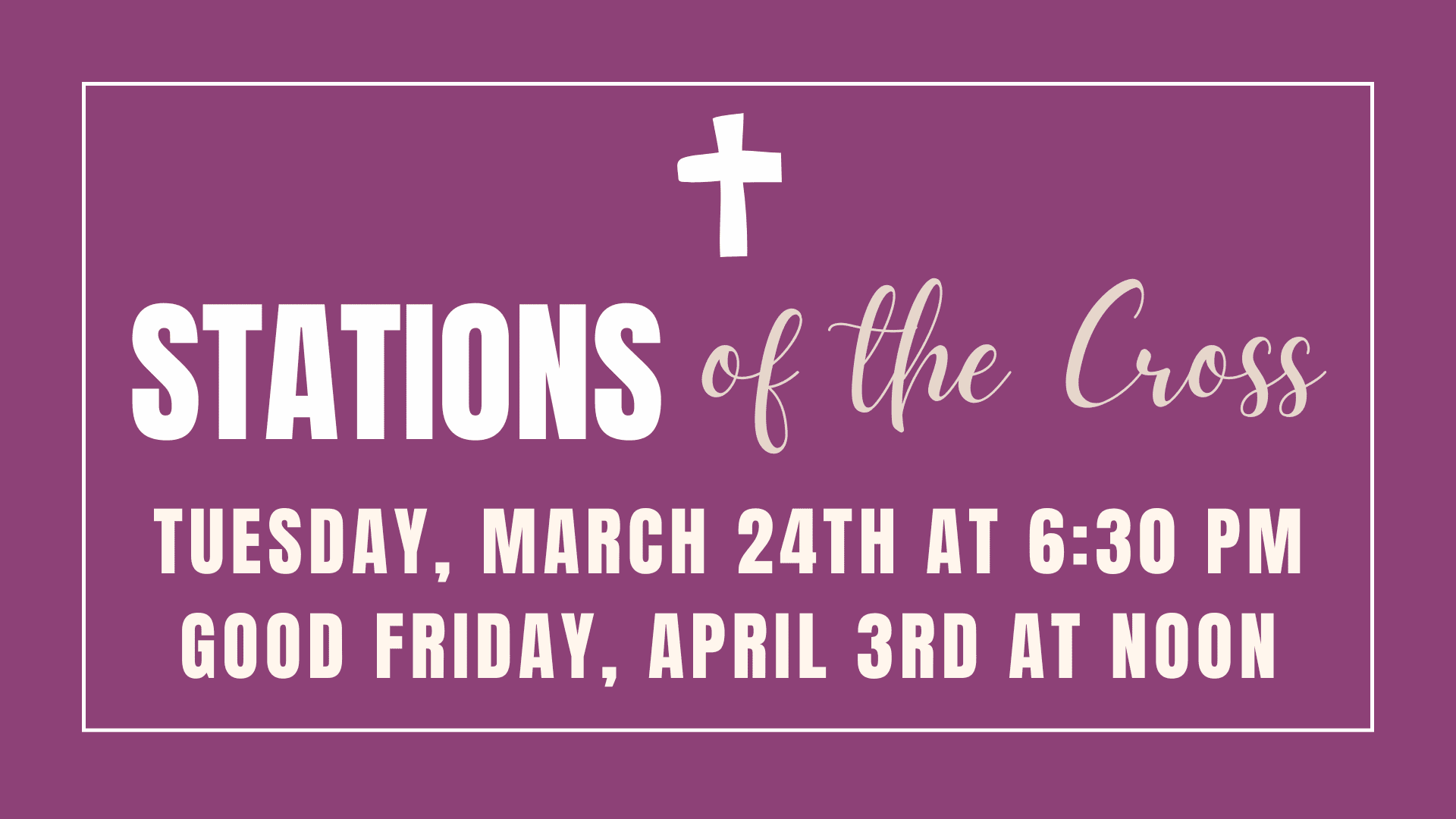 Stations of the Cross