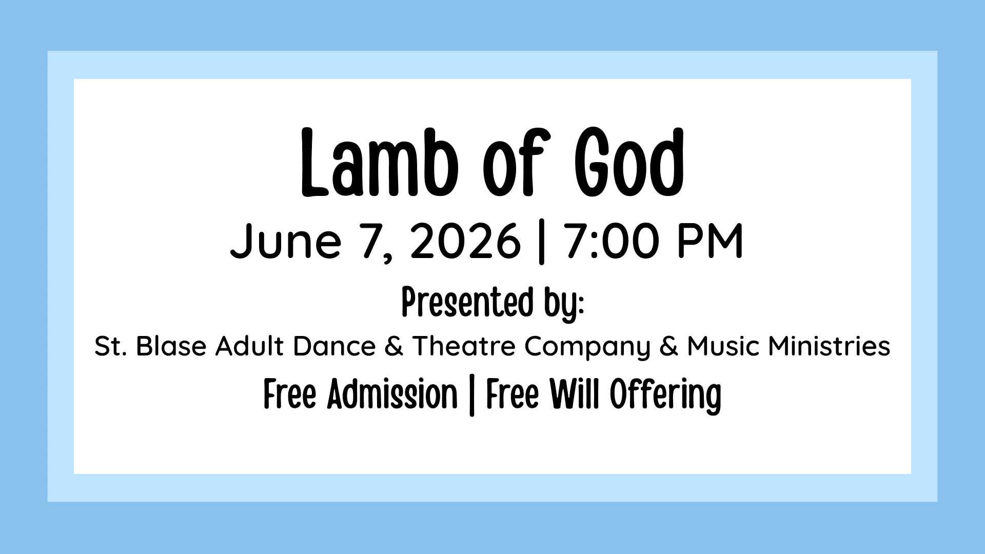 The Lamb of God